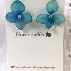 再販【幸せを運ぶ】四葉のクローバーとミモザのレジンヘアゴム＊選べる