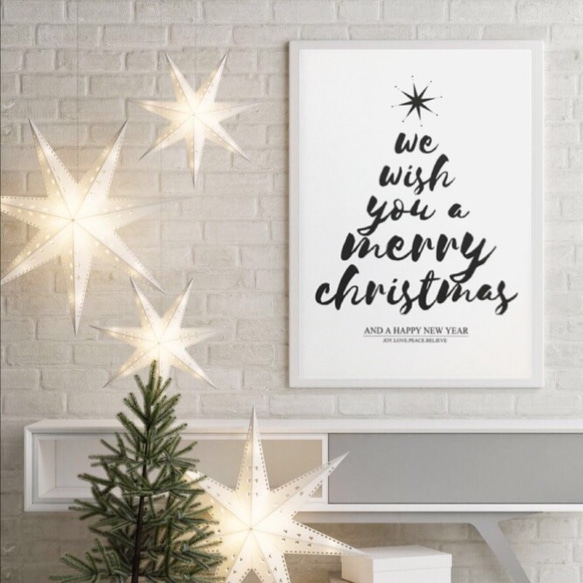 特大 A3サイズ！ポスター【クリスマスツリー】インテリア クリスマス