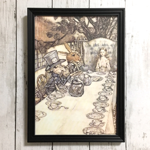 ポスター【アリス お茶会】不思議の国のアリス インテリア ティー