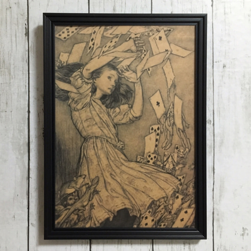 ポスター【アリス お茶会】不思議の国のアリス インテリア ティー