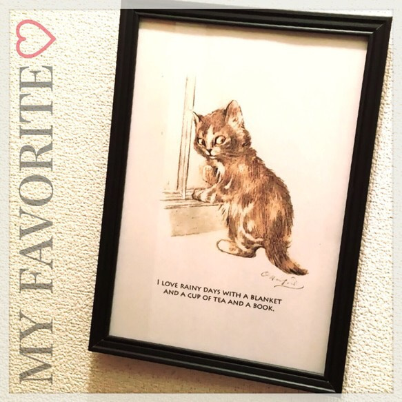 ポスター【猫】インテリア メッセージ キャット ねこ セピア モダン カフェ ネコ オシャレ 3枚目の画像