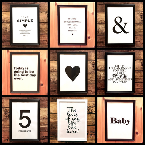 ポスター♡HOLY NIGHT♡クリスマス♡メッセージ♡名言♡格言♡メリー