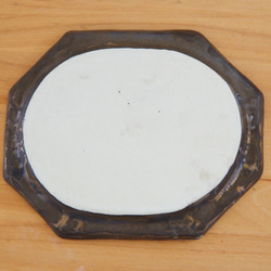 アンティークゴールドの陶器のプレート　 ops-4 7枚目の画像
