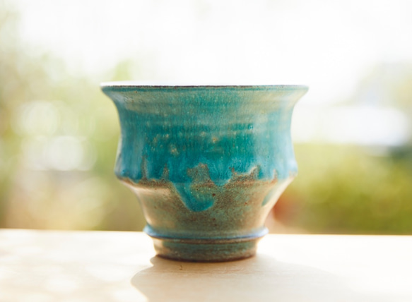 陶器の植木鉢 pp-45 2枚目の画像