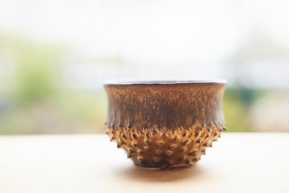 小さな陶器の植木鉢　pps-16 4枚目の画像