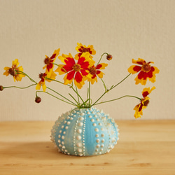 uni海膽花卉陶器unv-23 第3張的照片