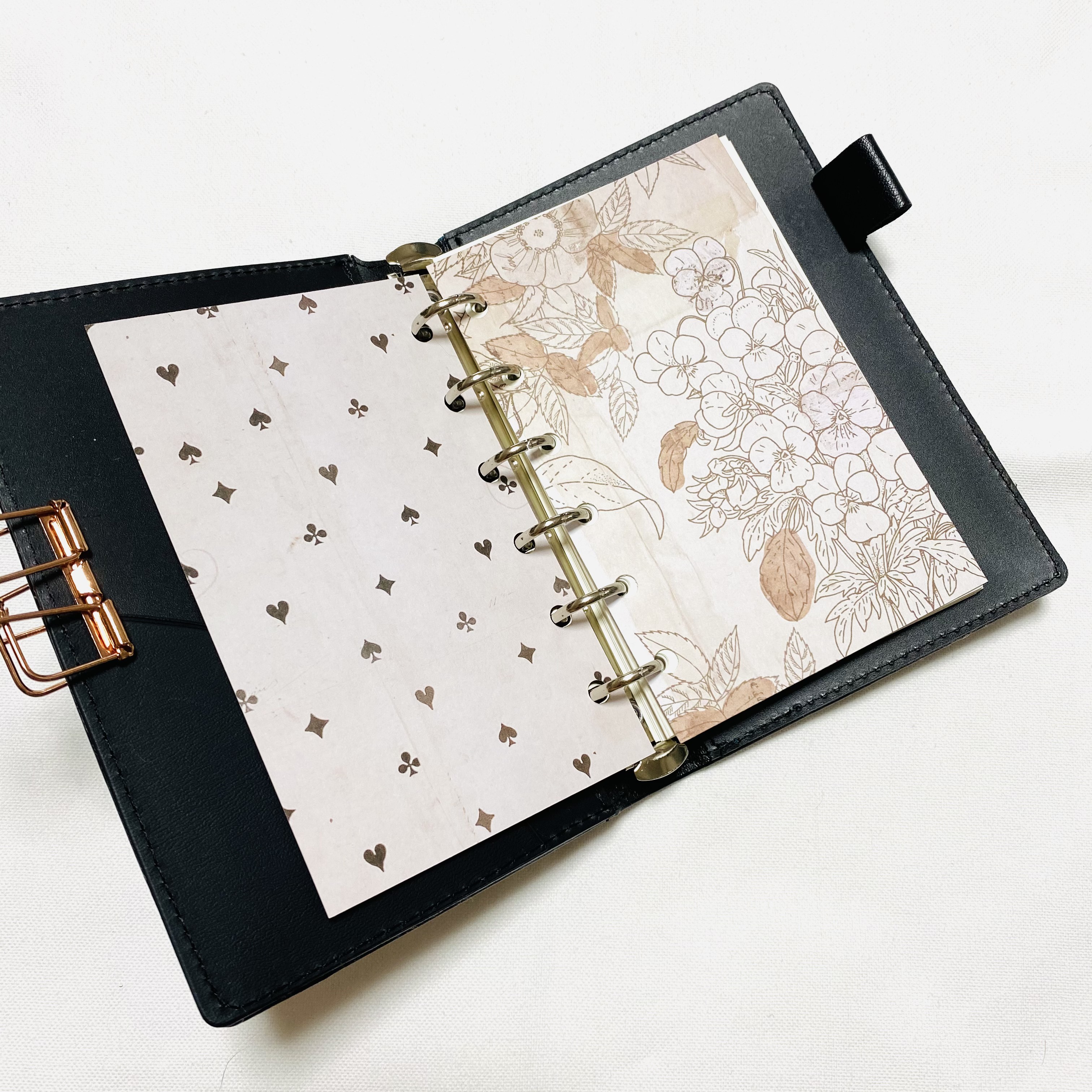 自由手帳 ミニ6 ラムネ×アイボリー 自由手帳 ミニ6 ラムネ×アイボリー