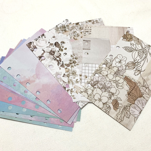 自由手帳 ミニ6 ラムネ×アイボリー 自由手帳 ミニ6 ラムネ×アイボリー 雑貨・ステーショナリー