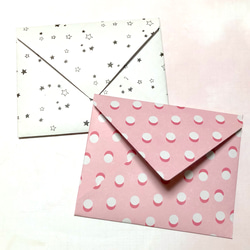 Girl envelopes 封筒4枚セット 2枚目の画像