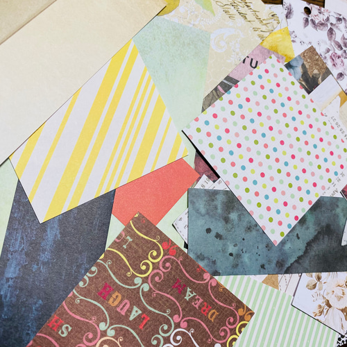 紙の端切れ 50枚 はぎれ Sunny Baby Envelope 通販 7676875｜Creema