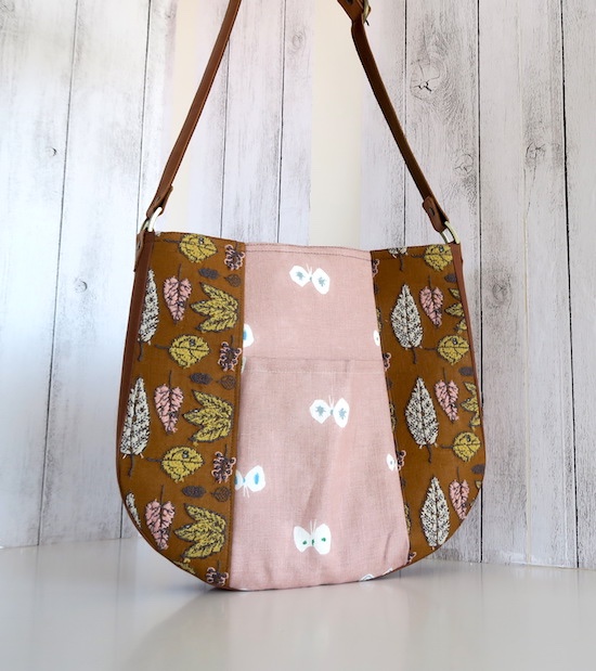 ミナペルホネンのwinter flags、hanahaneトートバッグ、１点物