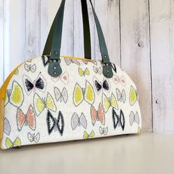 ミナペルホネン　レア　sky flower　ミニサイズまるいショルダーバッグ twin flower ミニバッグ - minä perhonen