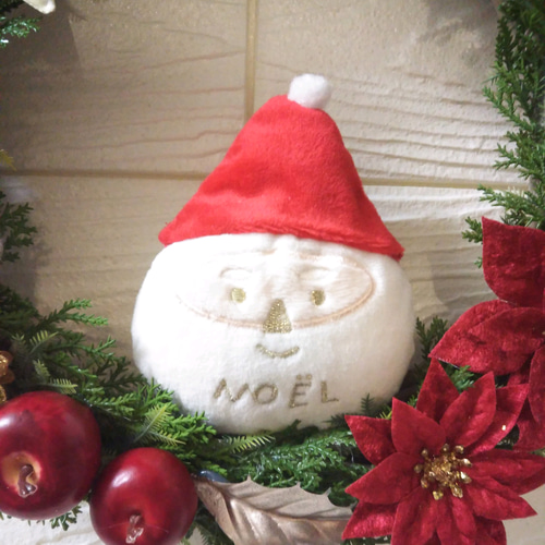 商品名【華】Xmas！♥真っ赤なポインセチアとローズのスワッグリース✳ 冬リース 商品名【華】Xmas！♥真っ赤なポインセチアとローズのスワッグ