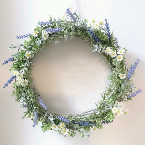 ラベンダーリース 土と風の植物園｜［リース］ラベンダーのミニリース - 土と風の