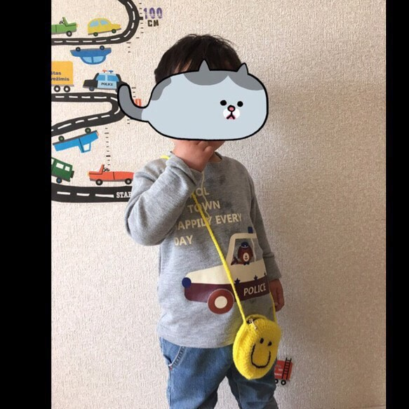 ニコちゃん ポシェット 3枚目の画像