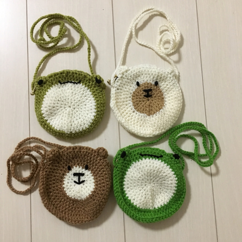 動物ポシェット 雑貨・その他 ミム☆ 通販 6457994｜Creema(クリーマ)