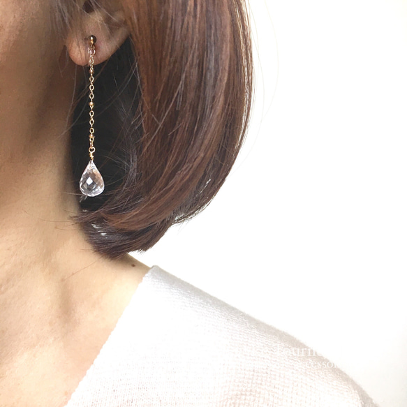 14kgfサンキャッチャーのようなピアス 14kgfサンキャッチャーのようなピアス 丸カン フック