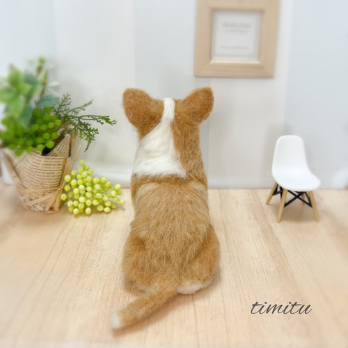 ◇こちらはサンプル画像になります◇羊毛フェルト♡ うちの子