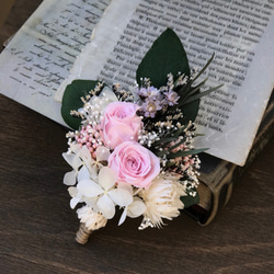 ◇ 送料無料 ◇bouquet corsage 08◆ 花束を胸に… 3枚目の画像