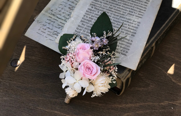 ◇ 送料無料 ◇bouquet corsage 08◆ 花束を胸に… 3枚目の画像