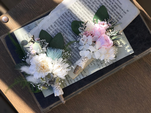 ◇ 送料無料 ◇bouquet corsage 08◆ 花束を胸に… 5枚目の画像