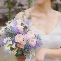 for bridal ブーケとヘッドドレスのセット◆original bouquet&head accessory 4枚目の画像