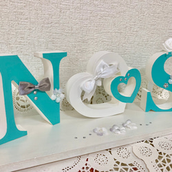 CocoTomo様確認用♡イニシャルオブジェ 3点セット♥イニシャル（アルファベット）オブジェ ウェルカム