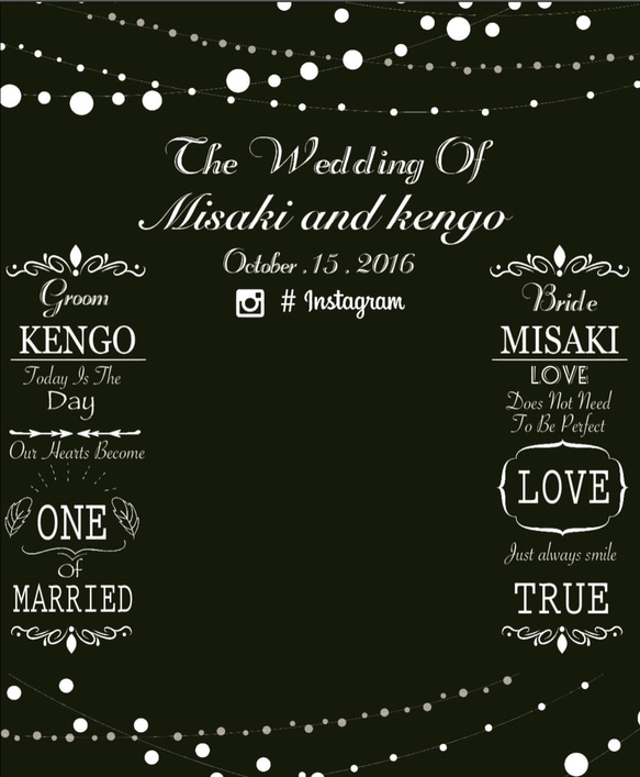 セミオーダー 送料無料】大型フォトブース Light up ver.☆結婚式・2