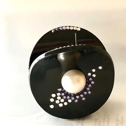 月明かりの夜 mysterious SWAROVSKI ＋コットンパール バンス