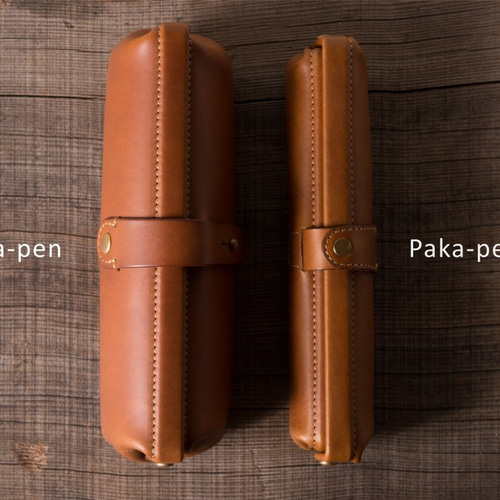 Paka-pen SS イタリアンレザーのペンケース ペンケース キチジツ 通販