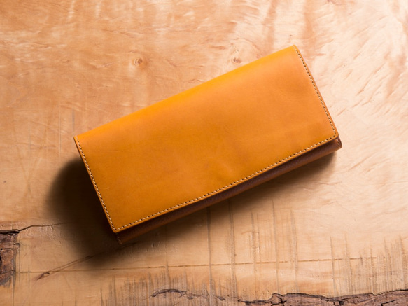 基本款長皮夾#Mustard 第5張的照片