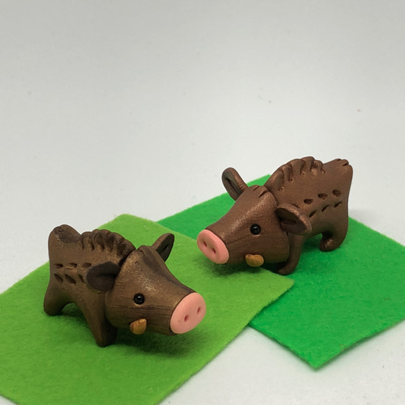 干支なでなでさま「亥(イノシシ)」 その他人形 ねんどらんど 通販