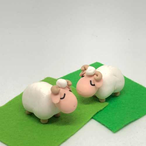 干支なでなでさま「未(ヒツジ)」 その他人形 ねんどらんど 通販