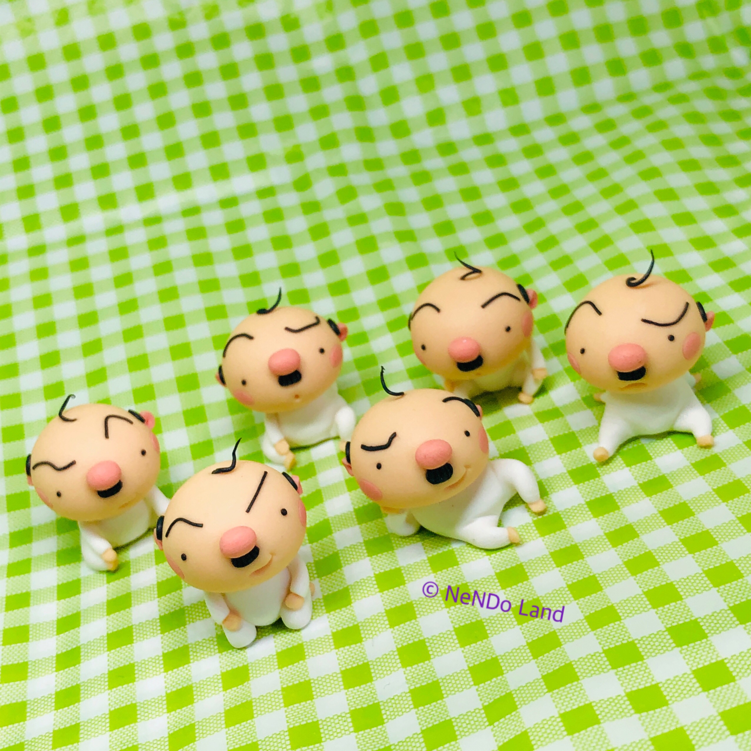 創作人形 オリジナル人形 粘土ドール 目が動く オビツ11粘土人形