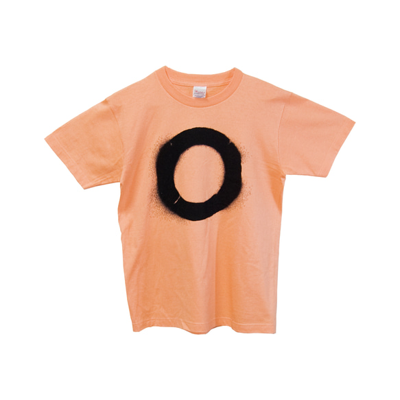 5.6oz Tシャツ light orange S まる 1枚目の画像