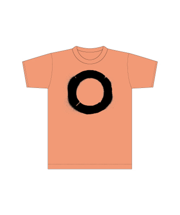 5.6oz Tシャツ light orange S まる 3枚目の画像