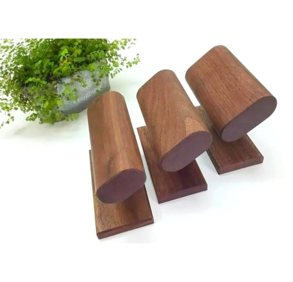 【ウォルナット・レディース】腕時計・ブレスレットスタンド 4枚目の画像