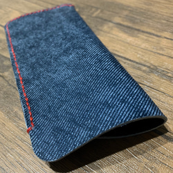 whim glasses case denim 2枚目の画像