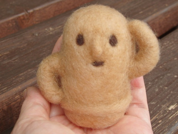 はにわクン♪ 羊毛フェルト 紫花 通販 7788247｜Creema(クリーマ)