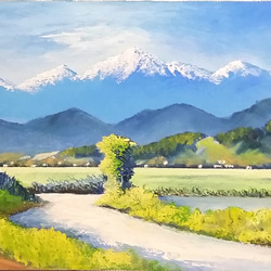 山々 絵画 K- MIYAUCHI 通販 3032203｜Creema(クリーマ)