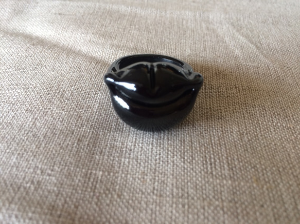 【受注販売】Lip ring （黒） 2枚目の画像