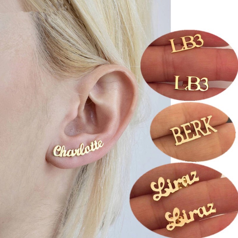 ピアス　オーダー専用ページ Name-Order Lettering Pierce （オーダーメイドピアス） | n.33