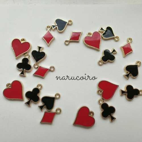 トランプチャーム20個セット♪ チャーム narucoiro 通販 3226926