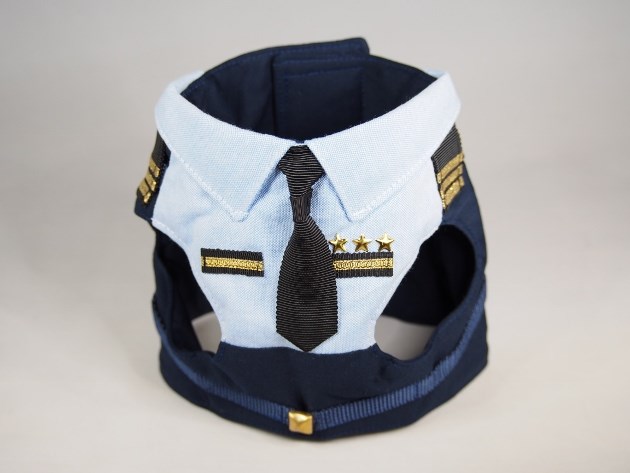 DOG★CATハーネス【police/Blue】