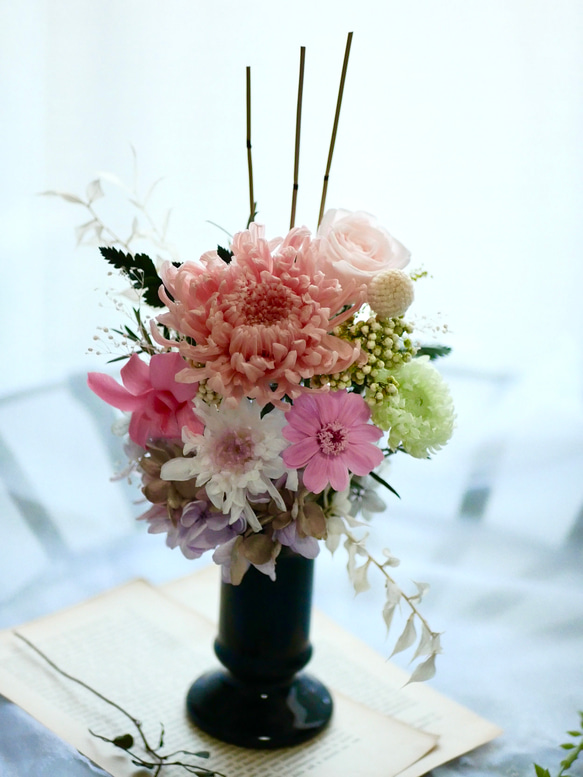 感謝いっぱいSale♡プリザーブドフラワーリース♡ラベンダーの咲く頃