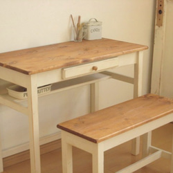 wide drawer DESK ＆ BENCH　　 4枚目の画像