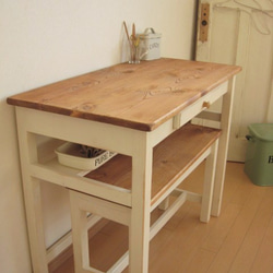 wide drawer DESK ＆ BENCH　　 5枚目の画像