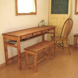 サイズオーダー ウッドワークテーブル 無垢材 作業台 カウンター 机