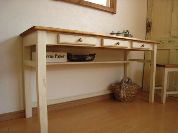 オーダーメイド /    drawers３ DESK   # size order # 3枚目の画像