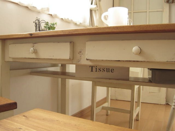 オーダーメイド /   drawers6 dining TABLE   # size order # 2枚目の画像